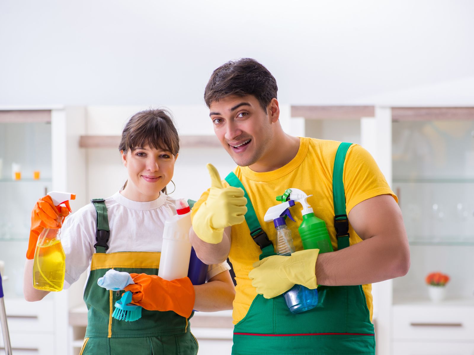Do you provide cleaning for floors, tiles, and grout?  